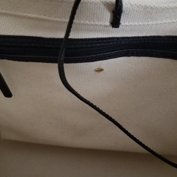 Kate Spade See You Later Alligator Canvas Tote Bag - Picture 4 of 7